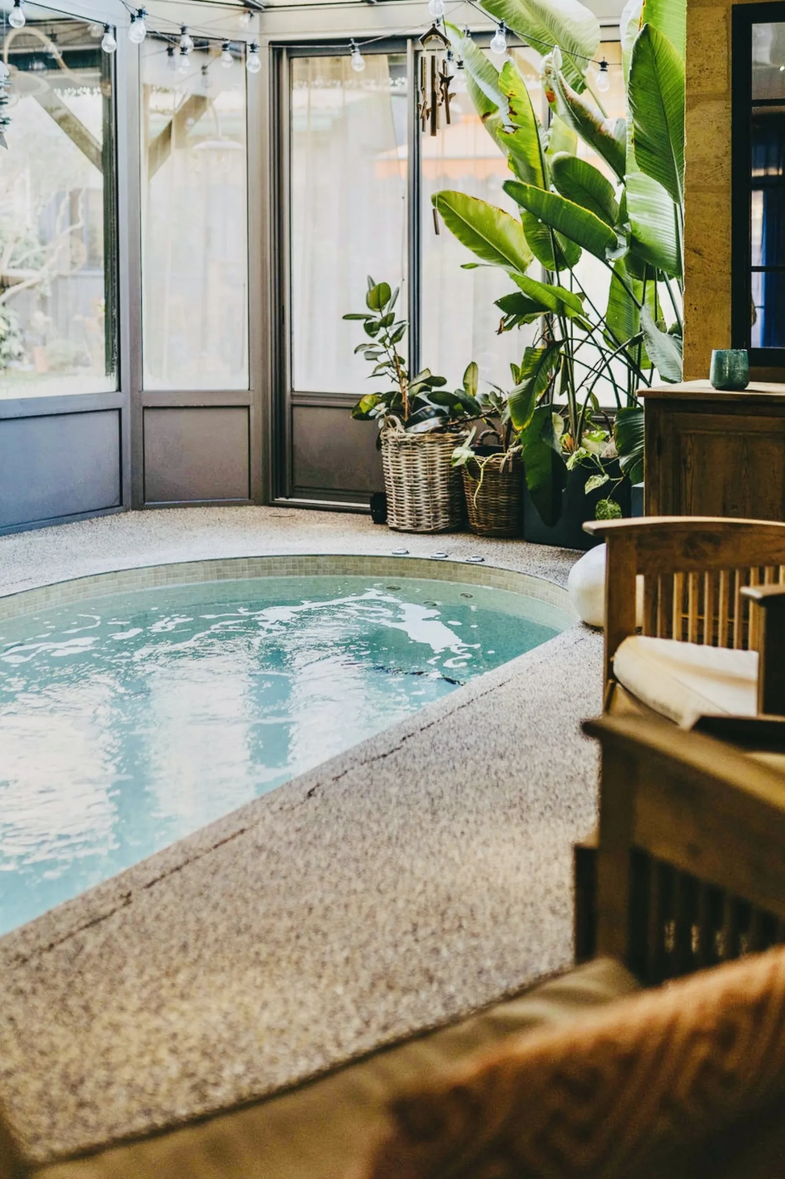 Le Spa du Ô Lounge — jacuzzi chauffé