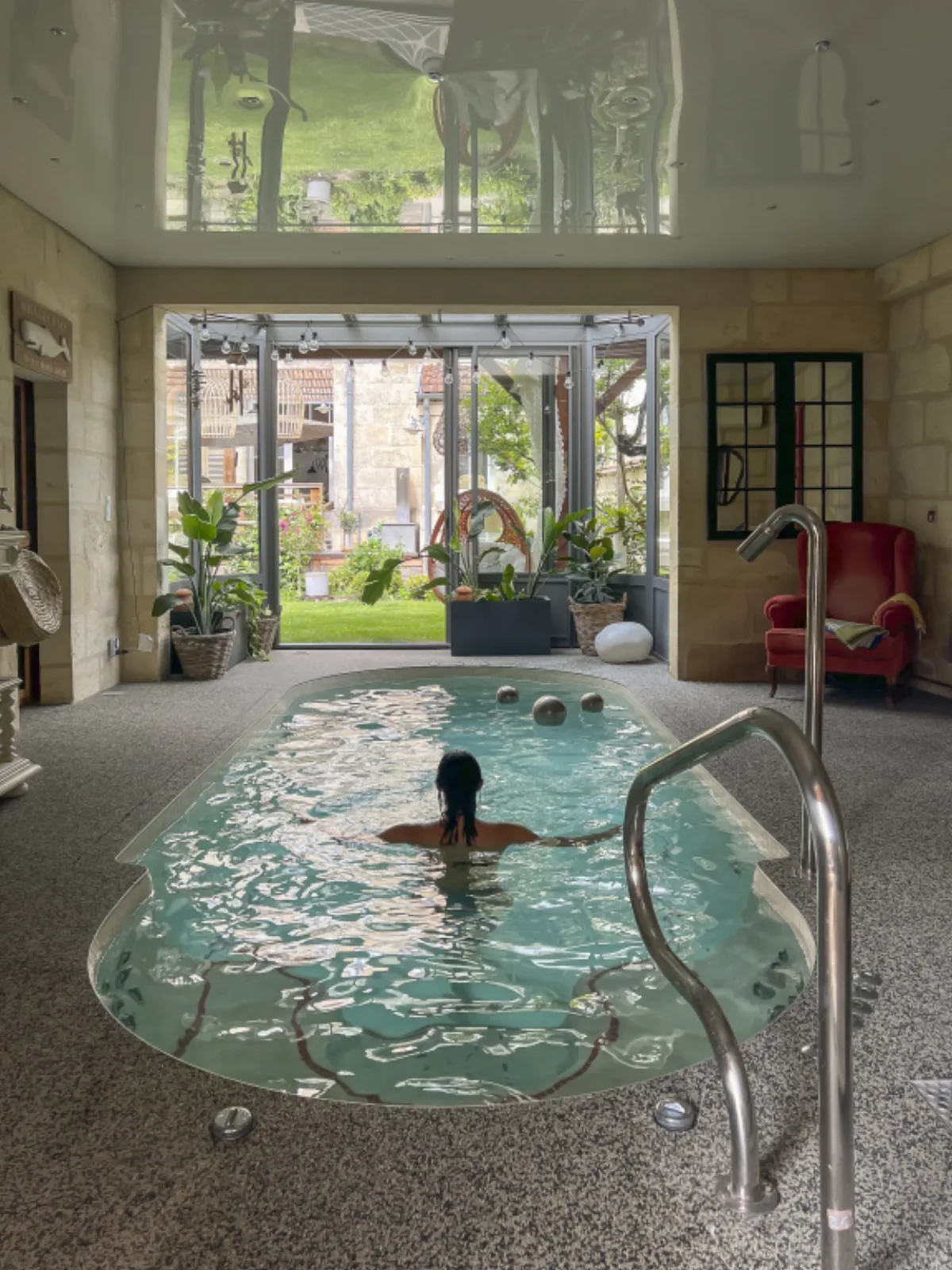 Séance de sophrologie aquatique